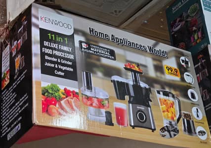 Kenwood 11-in-1 Deluxe Food Processor | Blender, Juicer & Grinder