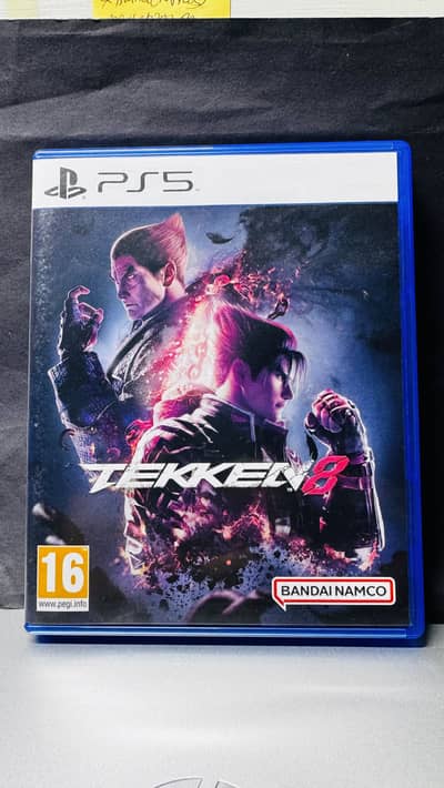 Tekken 8 PS5 Disc | Excellent Condition | Unused Code + Free Toy Car