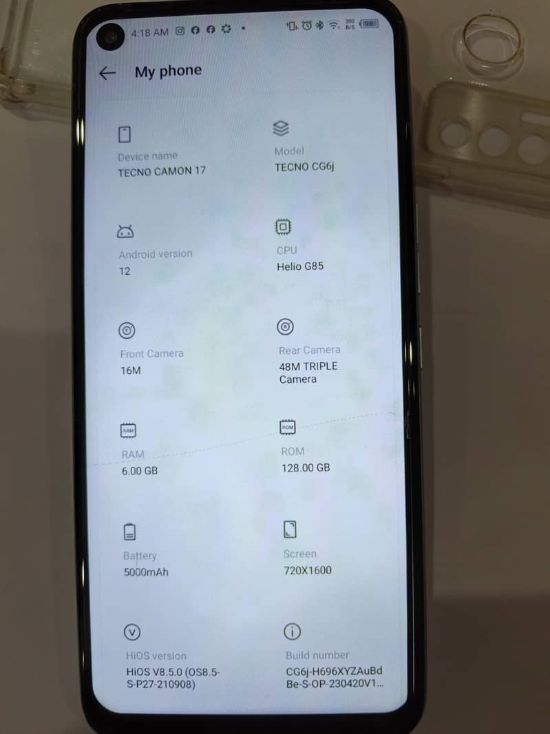 Tecno CAMON 17P 1