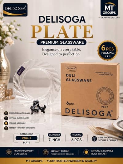 Deli Glassware premium Quality Product