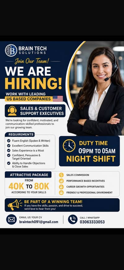 Only for Females, Skills Gaining Job, USA based