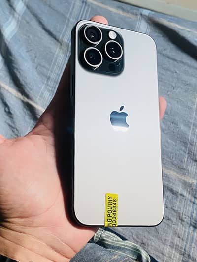 15 Pro Max Factory Unlock 256GB ( Dual Physical )