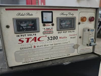 STAC 3200 Watts Stabilizer