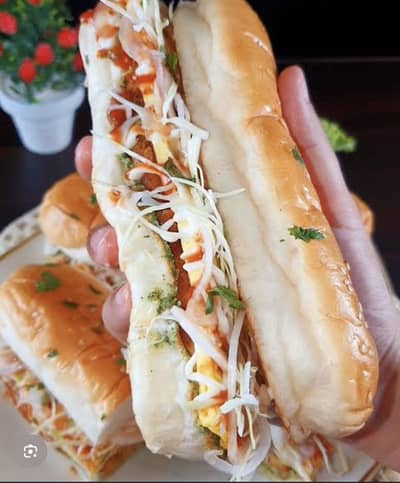 Cook anday wala burger fast food