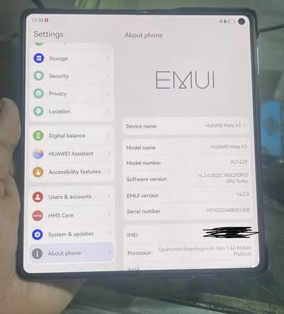 Huawei Mate X3 Fold 12/512