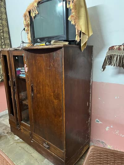 Solid Wooden Almirah