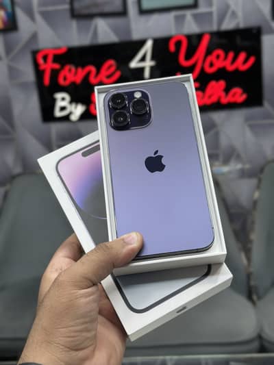 iPhone 14 Promax 256GB Dual Physical Official Pta Approved