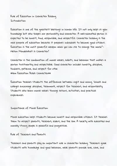 Fsc assignment English