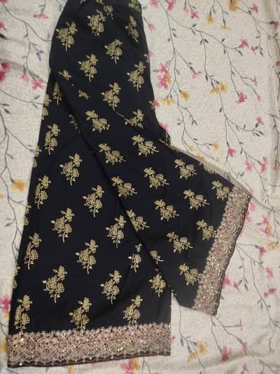 black and golden fancy dress