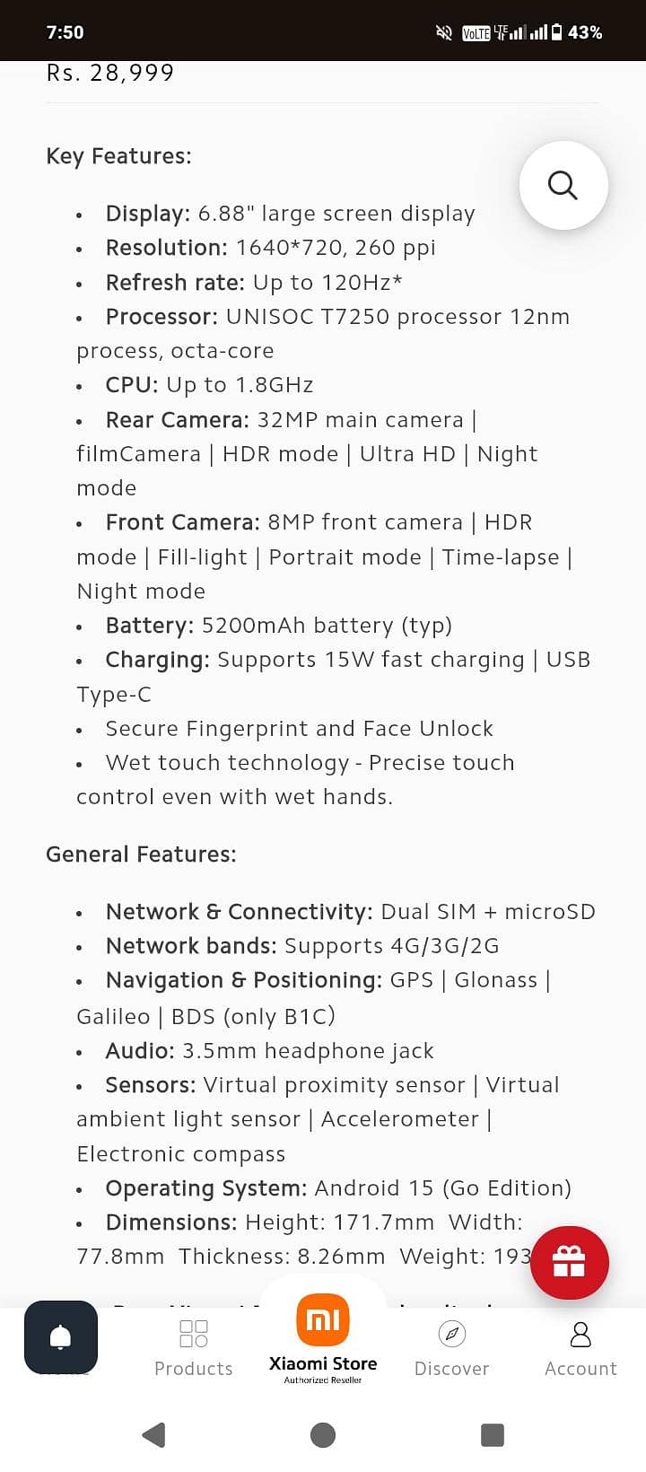 REDMI A5 1