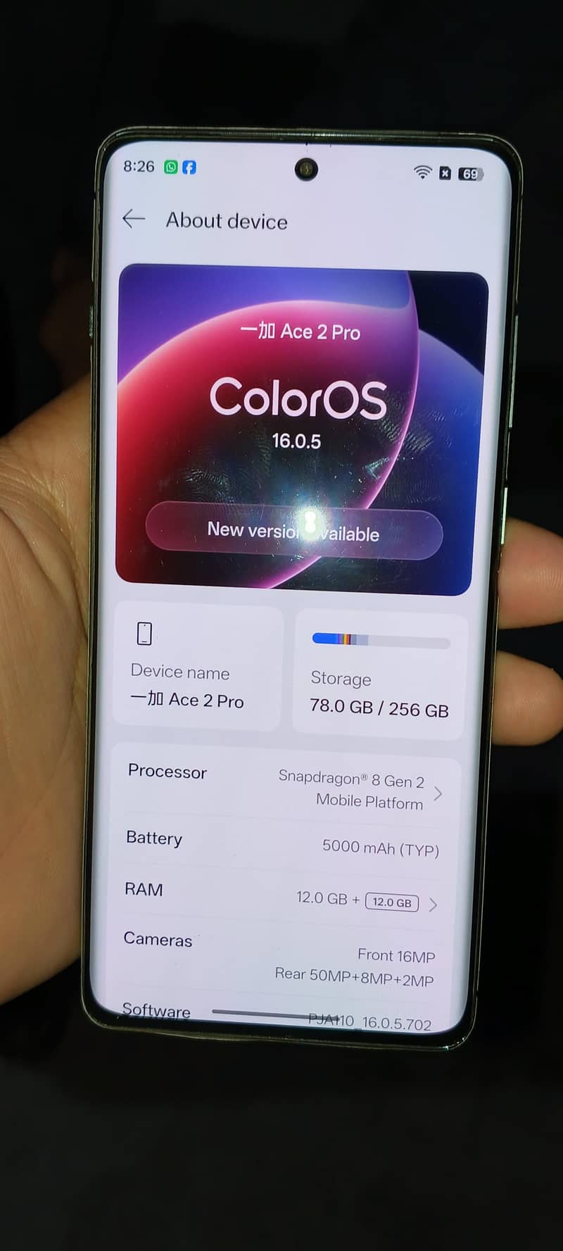 One Plus Ace 2 Pro 1
