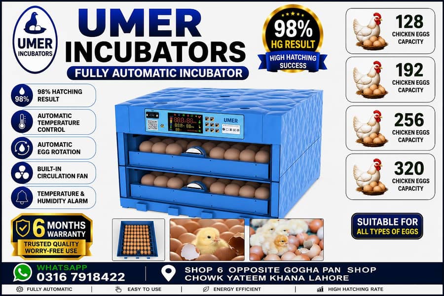 Automatic Egg Incubator | Egg Hatching Machine | Incubator | Brooder 4