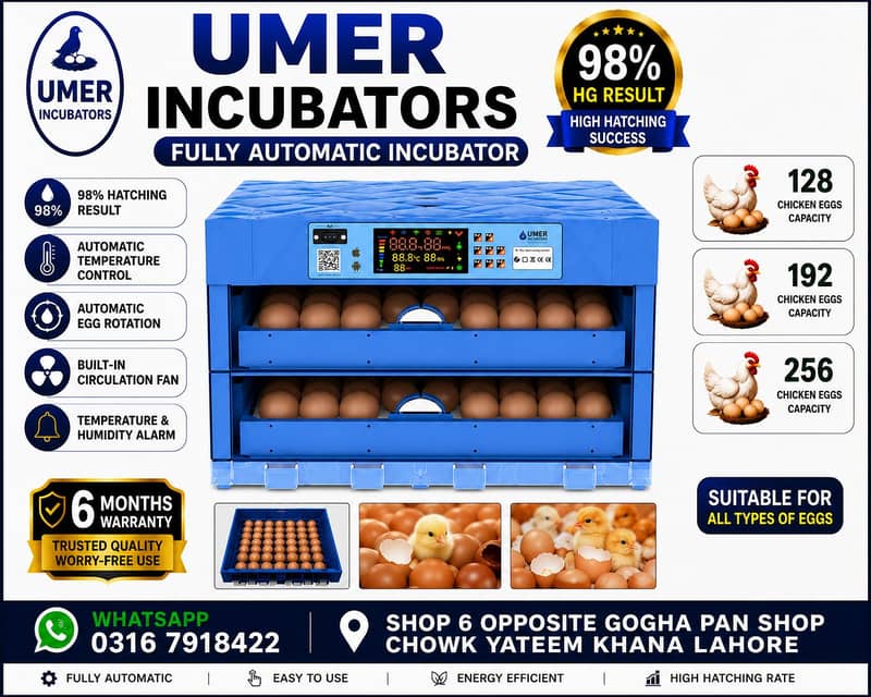 Automatic Egg Incubator | Egg Hatching Machine | Incubator | Brooder 7