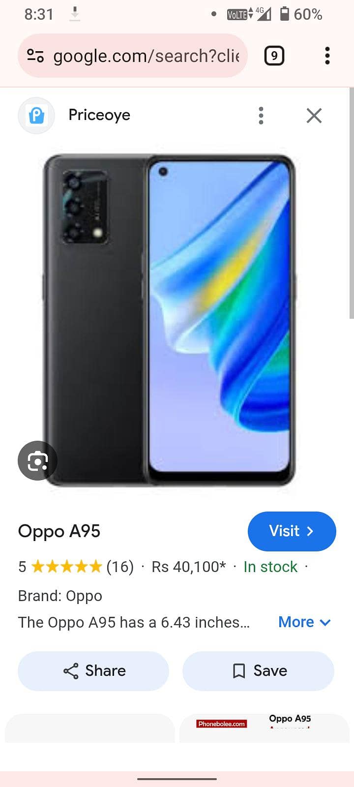 OPPO A95 0