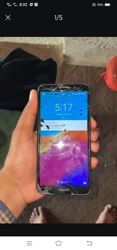 Honor 7s 2gb 16gb all okay working