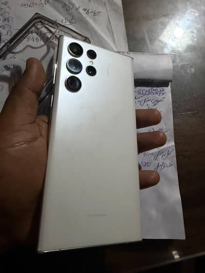 Samsung s22 ultra 12/512 white color PTA official approved Esim