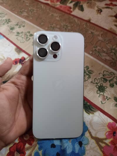 Apple iPhone 15 Pro Max  white titanium 256 gb jv