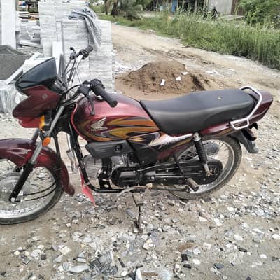 Honda PRider 100 2025 model all Punjab number
