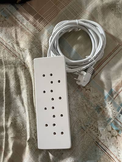 Handcrafted PVC sheet and wood extension cable