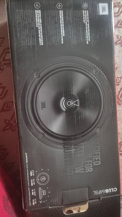 JBL FSL 64 Club riginal car speakers  only 4 days used
