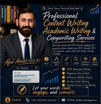 Professional Academic Writing ,Content Writing and CopyWriting service