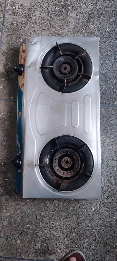 Auto ingnition stove dual burner