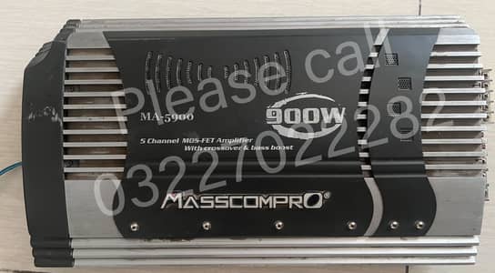 MasscomPro 5-Channel Amplifier