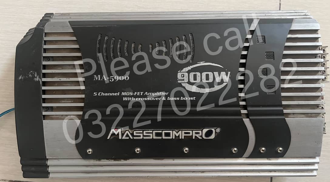 MasscomPro 5-Channel Amplifier 0