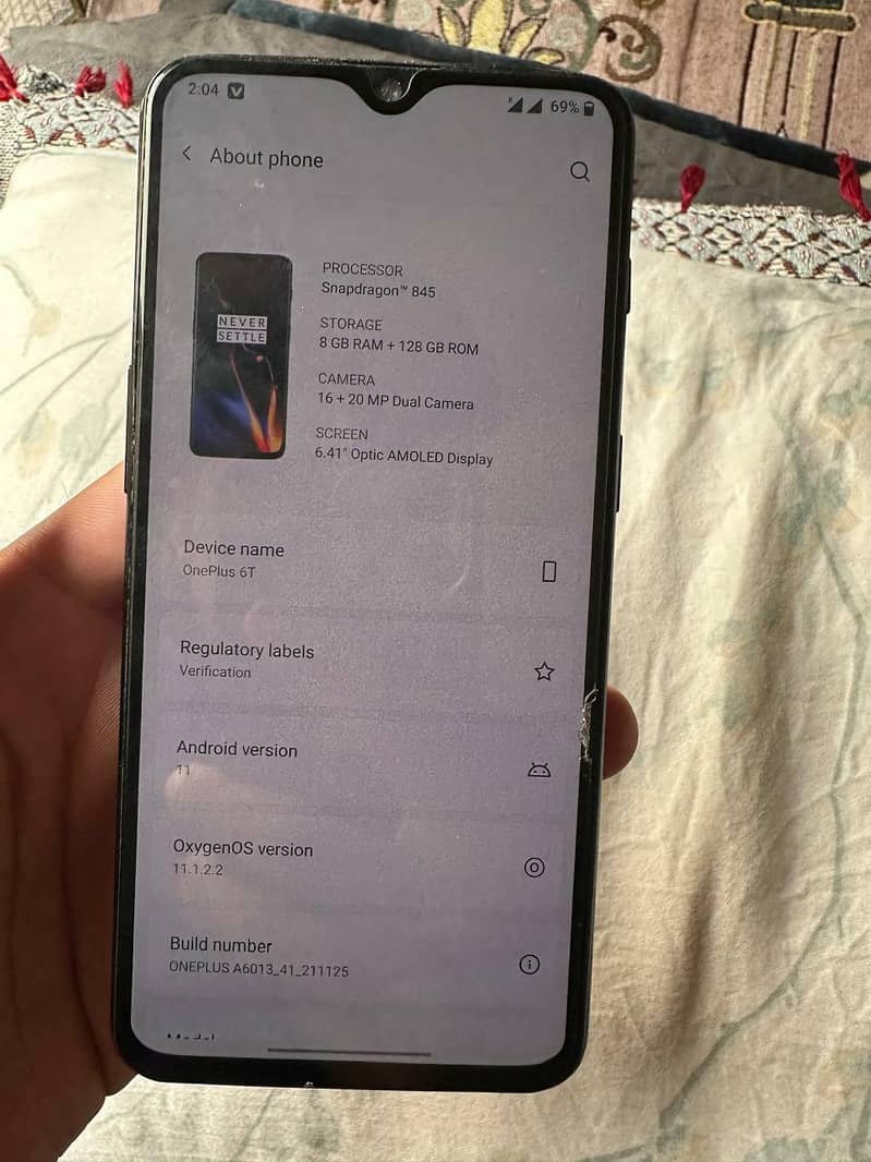 One Plus 6T 4