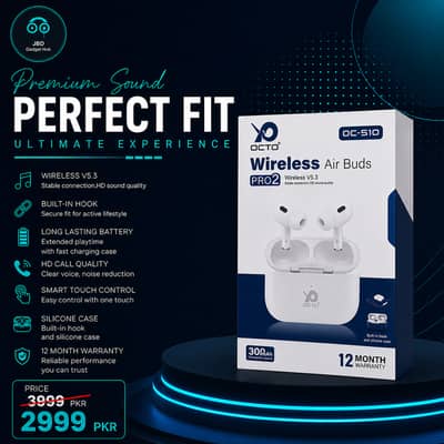branded earbuds