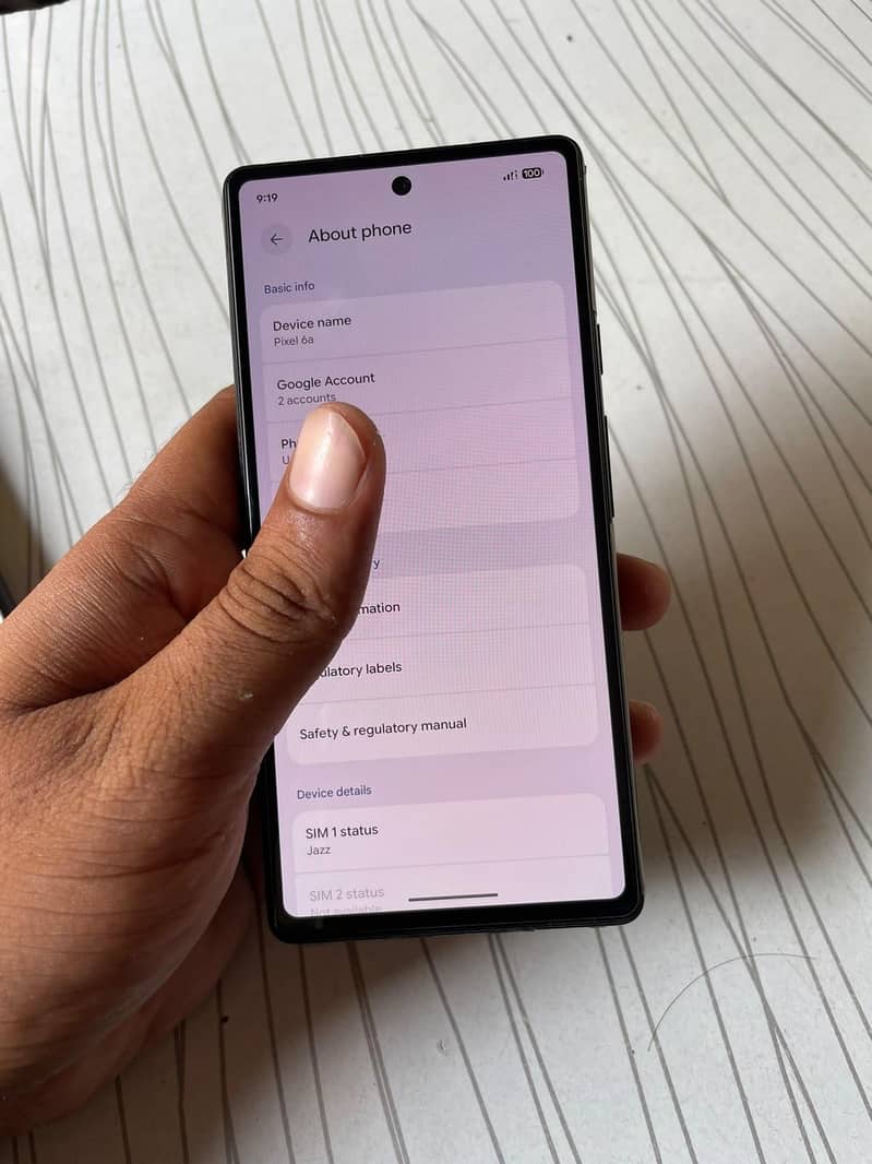 Google Pixel 6a 5