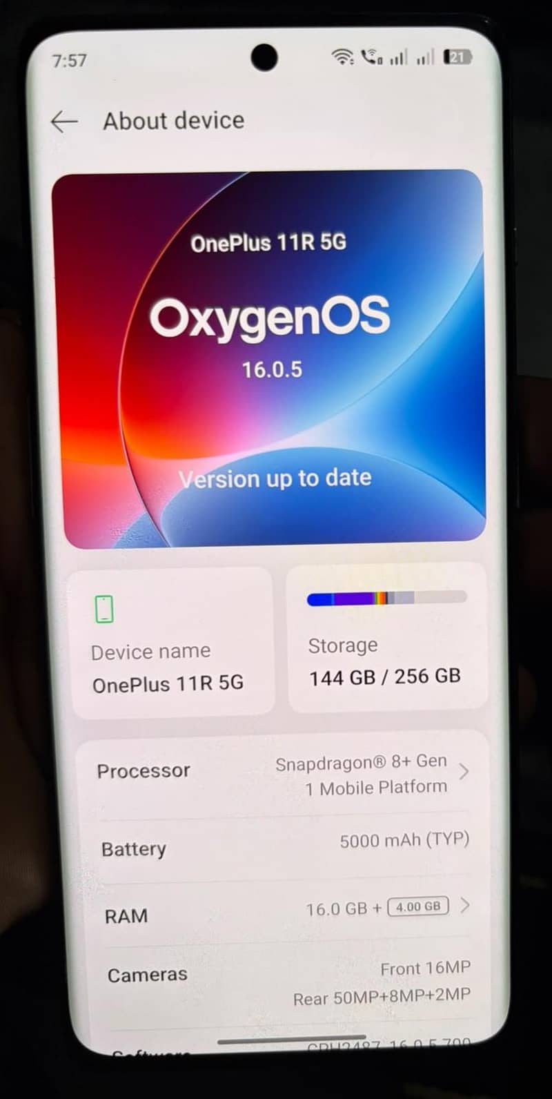 One Plus 11R 0