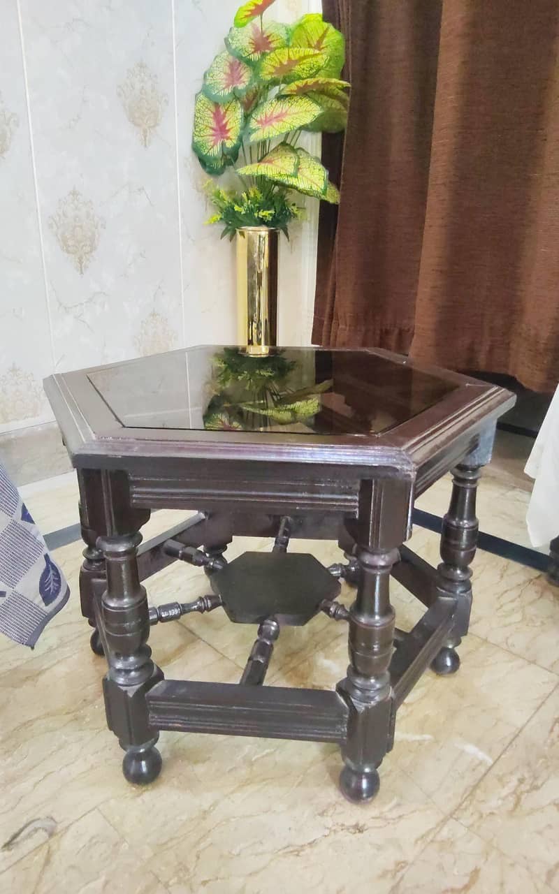 Psir of 2 coffe table set for sale 0