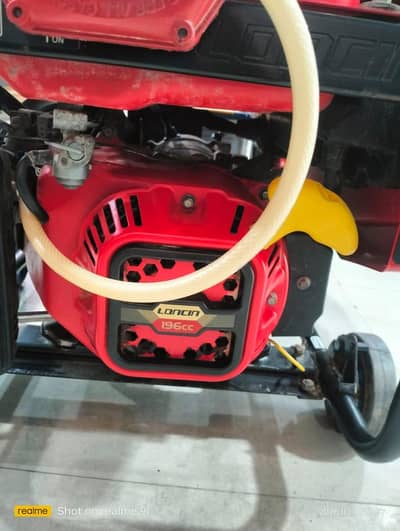 LONCIN 3.5KVA GENERATOR AVAILABLE JUST LIKE NEW ONLY 5 HOURE USED