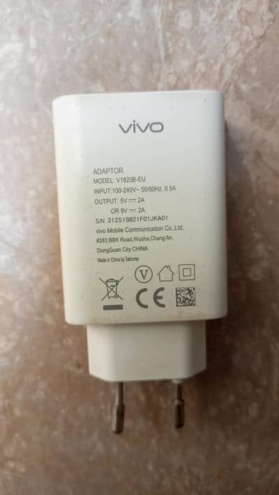 Vivo S1 original adapter