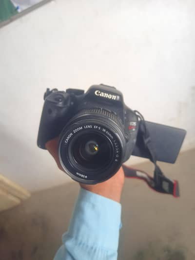 Canon DSLR With 1. Leans 55m 2.100m