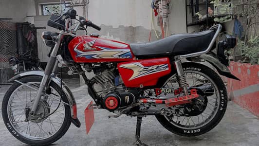 original honda cg 125 2020 red only serious log rabta karen