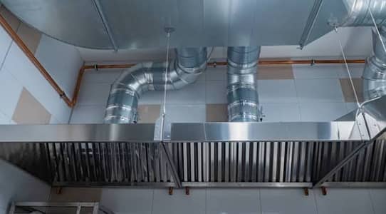 Exhaust Fan - Kitchen Hood & Ducting Installation - Commercial Kitchen