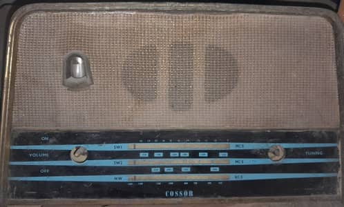 Original COSSOR Vintage Valve Radio | Made in England | Rare Antique