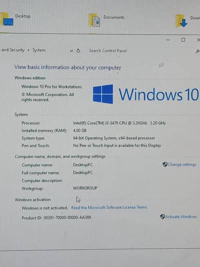 4GB Ram + 500 GB + Core i5