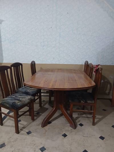 Dining Tabel 6 chairs
