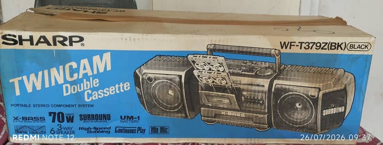 Twincam double cassette player