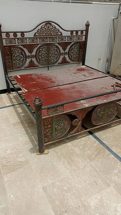 Iron bed