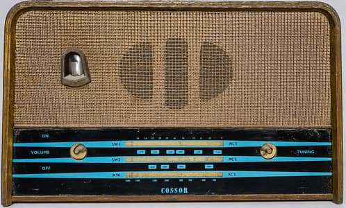 Original COSSOR Vintage Valve Radio | Made in England | Rare Antique