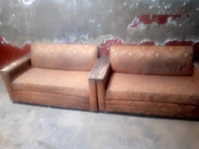 2 sofa for sale sofa bikul ok Hy condition bi Tek Hy 03055144761