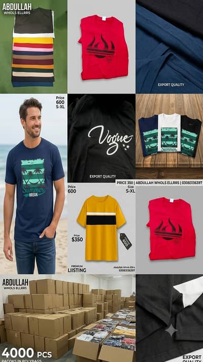 Combined Listing (Eastern Wear + T-Shirts / Western)