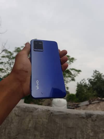 Vivo Y21A dual sim pta only mobile and cover box gum gya