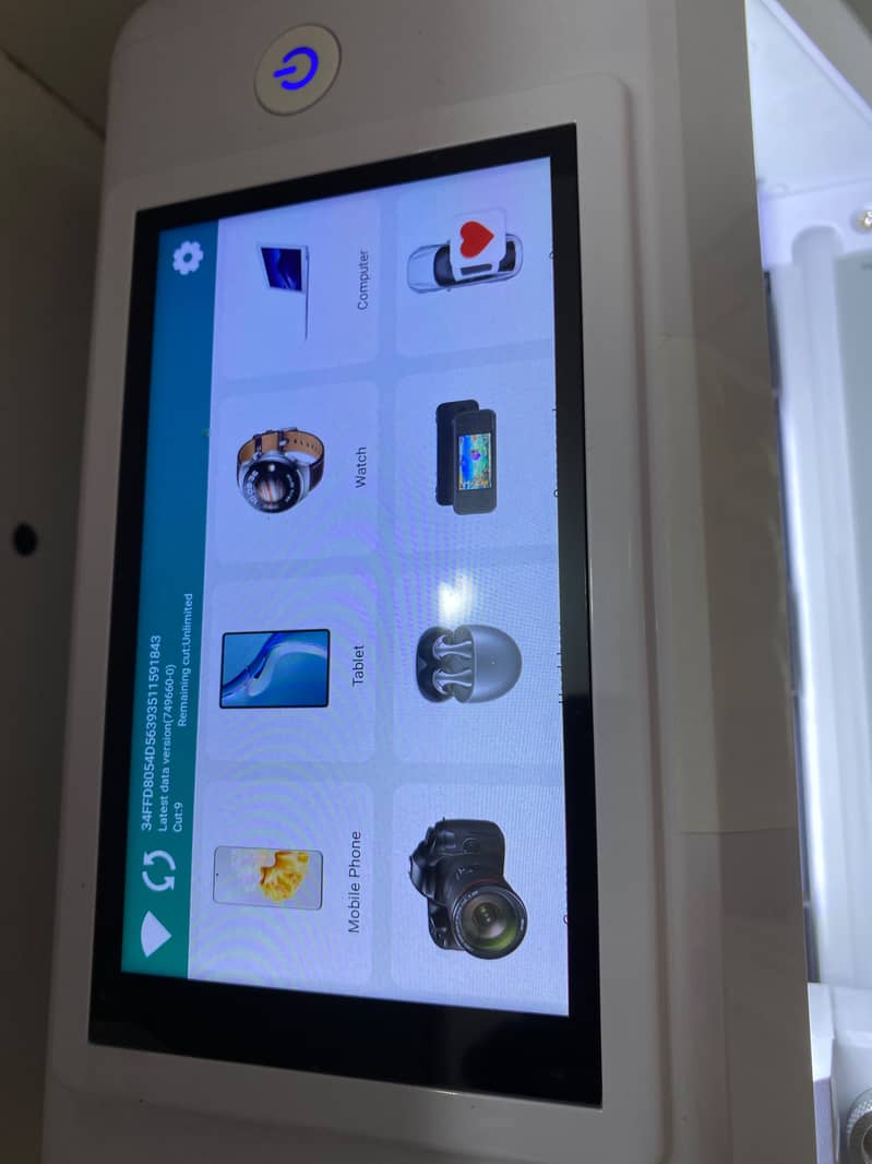 Mini intelligent plotter available with box 3