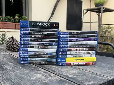 PS4 GAMES, USED, 10/10