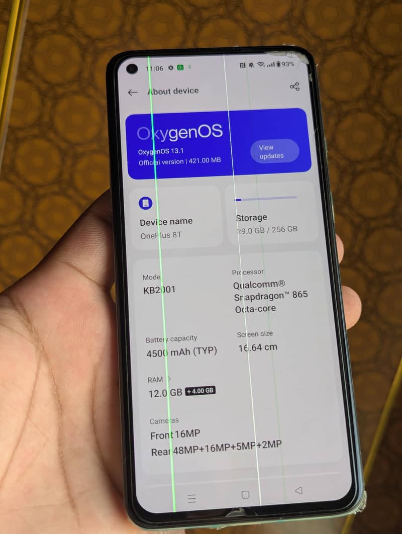 One Plus 8T 5